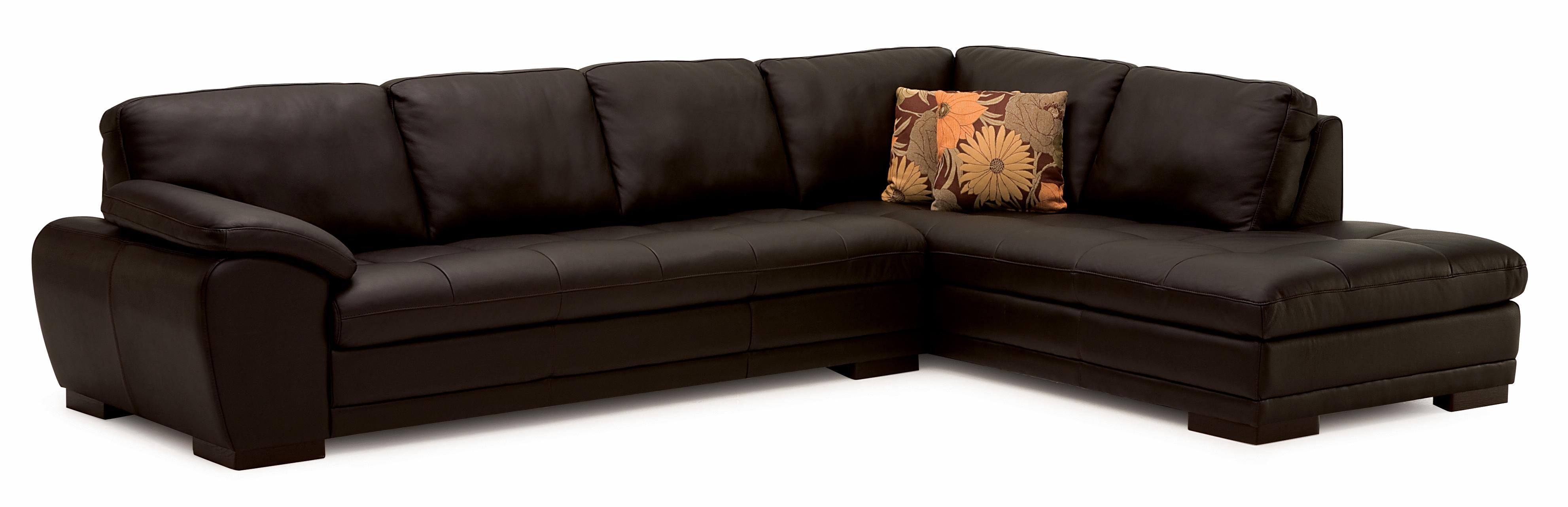  Palliser Miami Contemporary 2-Piece Sectional Sofa with 